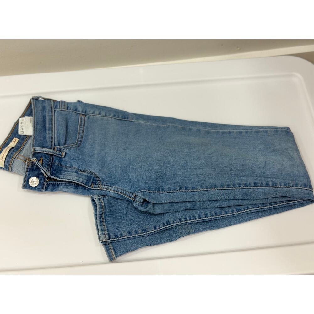 Levi's 710 Skinny Jeans Size 24 Set of 4 - Picture 6 of 13